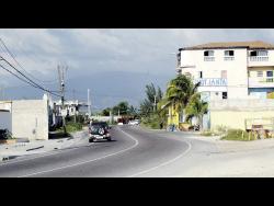 A section of Port Henderson Road, better known as ‘Back Road’, in Portmore, St Catherine.