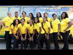 Front (from left): Adean Thomas, Shanice Beckford, Nicole Dixon, Khadijah Williams, Primary Care Wendi Peart, Patrice Simmonds-Brooks and coach Marvette Anderson.<\n>Back row (from left): Team manager Leonie Phinn, Vangelee Williams, Stacian Facey, Kerry-Ann Brown, Jodi-Ann Ward and Rebekah Robinson. The players missing from photograph are Romelda Aiken, Jhaniele Fowler-Reid, Shemera Sterling, Paula Thompson and Shimona Nelson. 