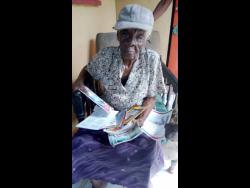 Anita Lawrence, 90, is known as the ‘Funeral Woman’ in his home town of Bethel Town, Westmoreland. 
