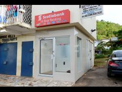 The only ATM machine in Alexandria, St Ann, that serves several communities, is constantly out of use.