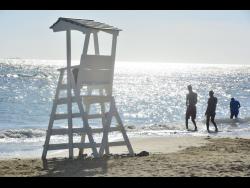 Lyssons Beach in St.Thomas