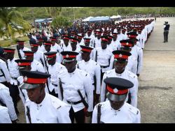 Young constables graduate from the National Police College of Jamaica.