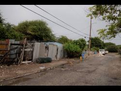 Houses in Port Royal that residents were asked to leave before January 2020.