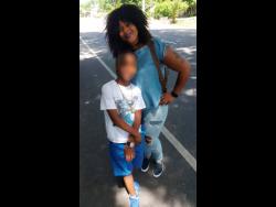 Laurajo Samuels snaps a quick picture with her foster son.