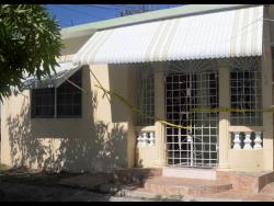The home where McKenzie and Easy lived in Greater Portmore.