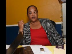 Nadine Small, principal of the Crofts Hill Primary and Junior High in Clarendon.