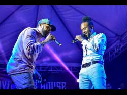 Agent Sasco (left) and Popcaan were masterful.