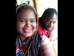 Safira Mono and husband Renaldo Farquharson. 