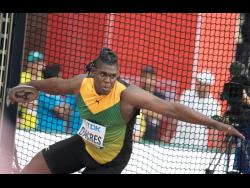 Fedrick Dacres competes in the discus throw qualifiers at the 2019 IAAF World Athletic Championships in Doha, Qatar, on Saturday September 28, 2019.