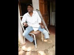 Roy Sinclair, 76, of Time and Patience in St Catherine, lost one of his legs four years ago to diabetes. A good Samaritan in the community, Salvador White, ensures that he gets a cooked meal every day for the past four years.