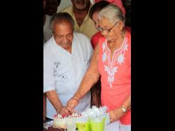 Credit: Contributed Alburn and Lola celebrating another occasion.