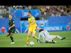 FILE
Havana Solaun dribbles the ball against Australia during last summer’s FIFA Women’s World Cup in France.