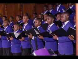 Kingston College Chapel Choir.