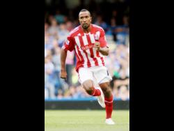Former national striker Ricardo Fuller during his time at Stoke City in the English Premier League.