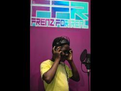 Dwayne Pascoe in the studio.