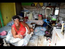 Yvette Spencer at her home in Frog City, Maxfield Park, St Andrew on Janary 11.