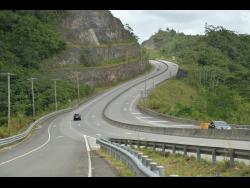 A section of the Edward Seaga Highway.