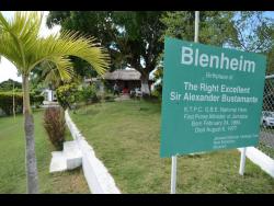 Blenheim, the birthplace of Sir Alexander Bustamante.