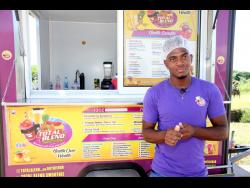 Andre Hall talks about his Total Blend Smoothie Bar.