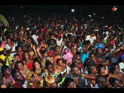 Patrons at a Heroes’ Weekend staging of Chug It.