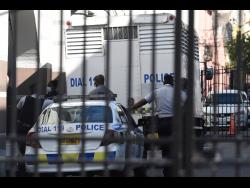 Defendants in the Clansman-One Don Gang trial arrive at the Home Circuit Court on November 11.