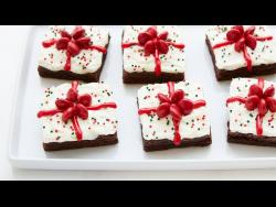 Easy Christmas Present Brownies