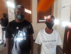 Shomani Harley (left) and Anniko Campbell