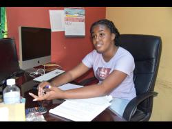 Cherone Clarke, chief operating officer of Tai’s Meat Mart and Wholesale.