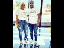 Latoya Tomlinson-Bernard and husband Domonic Bernard.