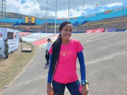 Lacovia High School coach, Kamille Ennis