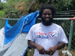 Christopher McIntosh has been living on the streets for the past seven years.