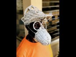 Bramo takes your breath away with this muzzle-like mask.