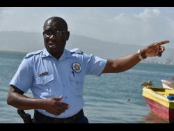 District Constable of the Port Royal Police Station Troy Lewis speaks about his experience riding the ferry to Port Royal from downtown Kingston.