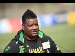 Vere United’s coach Donovan Duckie.