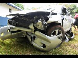 The vehicle which Francis was driving.