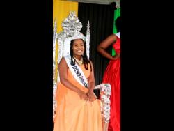 Miss Trelawny Festival Queen Tremaine Campbell. 