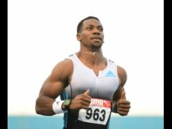 Sprinter Yohan Blake after winning his heat in the men’s 100m semi-finals at the JAAA National Senior Championships at the National Stadium in Kingston on Friday, June 24.
