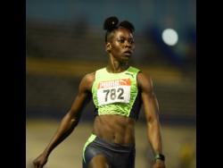 Shericka Jackson storms to victory in the women’s 200m finals at the National Trials.