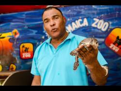 Paul Fearon, operator of Jamaica Zoo.