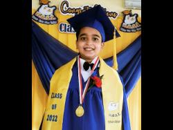 Top boy in the PEP exams Yohan Advani.