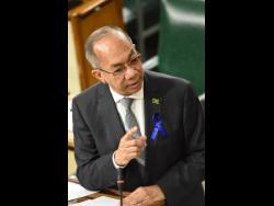 Speaking in Parliament yesterday, Dr Horace Chang, minister of national security, asks for an extension to the zones of special operations for seven communities.