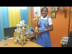 Jessie Ripoll Primary School head girl Courtney Greaves.