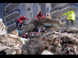 A powerful earthquake hit southeast Turkey and Syria early Monday, toppling hundreds of buildings and killing and injuring thousands of people.