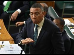 Prime Minister Andrew Holness