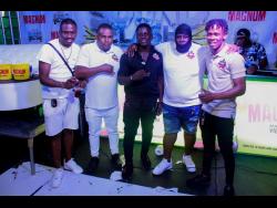 Members of Five Star General sound system.