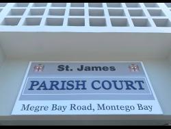 The St James Parish Court in Montego Bay.