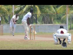 Veteran Lascelles Davis (left) will be in action for Old Harbour against Bridgeport in the JEP St. Catherine cricket final at Port Esquivel on Sunday.