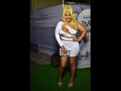 This hottie stuck to the dress code at Tommy ‘Brite Lite’ Thompson’s recent birthday celebration, dubbed King of All-White, which was held at Sabina Park in Kingston.