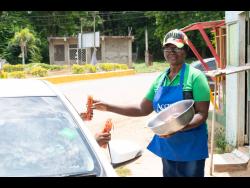 Middle Quarters shrimp vendor Beverley ‘Miss Bev’ Bailey.