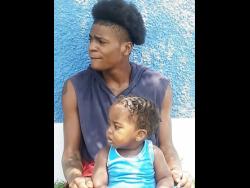 Rajah Brown and son Joaquin